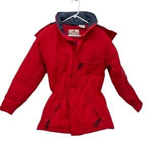 Eastern Mountain Sports Red Insulated Ski Snowboard Jacket Women's Small